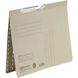 Zweifalz-Pendelhefter Elba 100420897 90462GR A4, Manilakarton 320g, kaufmännische Heftung + Amtsheftung, grau