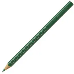 Buntstift Faber-Castell 110967 Jumbo Grip Schreibfarbe: permanent-oliv, Pack 12 Stk