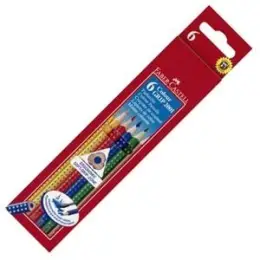 Buntstift Faber-Castell 112406 Colour Grip 6er-Kartonetui