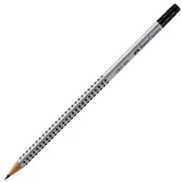 Bleistift Faber-Castell 117200 Grip HB mit Radierer