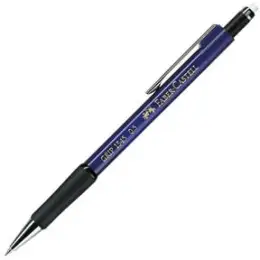 Druckbleistift Faber-Castell 134551 Grip 1345 0.5 Minenstärke: 0,5mm, Schaftfarbe: blau-metallic