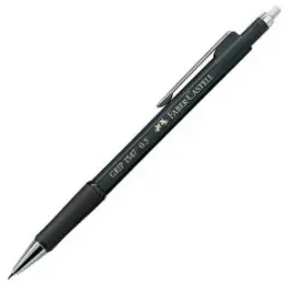 Druckbleistift Faber-Castell 134599 Grip 1345 0.5 Minenstärke: 0,5mm, Schaftfarbe: schwarz-metallic