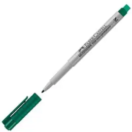 Folienschreiber Faber-Castell 152663 Multimark non-permanent M grün