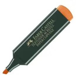 Textmarker Faber-Castell 154815 Textliner 48 Refill 1-5mm, Keilspitze, orange