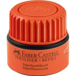Textmarker-Nachfüllfass Faber-Castell 154915 Textliner 1549 Refill orange, Flasche 30ml