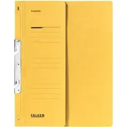 Schlitzhefter Falken 80000672 gelb 1/2-VD kaufmännische Heftung