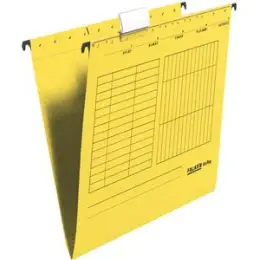 Hängemappe Falken 80004419 UniReg gelb, Karton 230g Sichtreiter