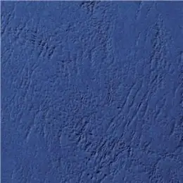 Kartondeckel GBC CE040029 LeatherGrain A4 250g, Lederoptik, königsblau, Pack 100 Stk