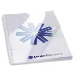 Einbanddeckel GBC CF121880 A3, 180 micron, klar, Neutralware, Pack 100 Stk