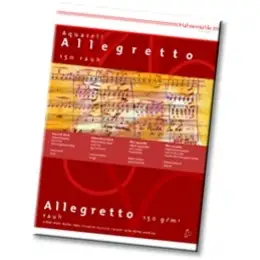 Aquarellblock Hahnemühle 10628011 Allegretto A3 150g 10 Blatt fein/ rau
