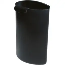 Abfalleinsatz HAN 1837-13 Moon schwarz, für runde Papierkörbe bis 50L