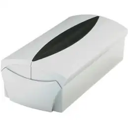 Visitenkartenbox HAN 2000-31 VIP-Set Kunststoff (PS), lichtgrau/schwarz