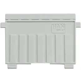 Stützplatte HAN 9027-11 A7-quer grau Kunststoff