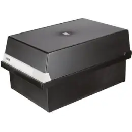 Karteikasten HAN 955-13 A5-quer, schwarz, inkl. 2 Stützplatten