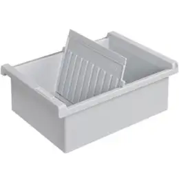 Karteitrog HAN 965-0-11 A5-quer, grau, inkl. 1 Stützplatte