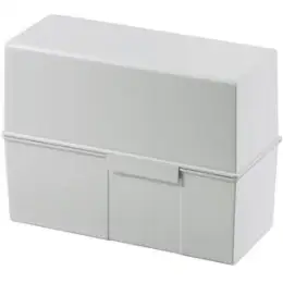 Karteibox HAN 975-11 A5-quer, lichtgrau