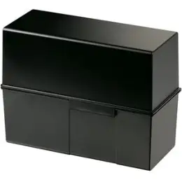 Karteibox HAN 975-13 A5-quer, schwarz