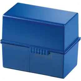 Karteibox HAN 977-14 A7-quer, blau