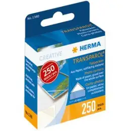 Fotoecke Herma 1380 Transparol transparent, Pack 250 Stk