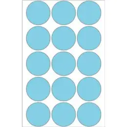 Markierungspunkte Herma 2273 Ø 32mm rund, Papier, selbstklebend, blau, Pack 480 Stk/32 Blatt