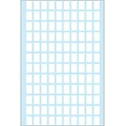 Haftetiketten Herma 2310 8 x 12 mm, selbstklebend, weiß, Handbeschriftung, Pack 3840 Stk/32 Blatt