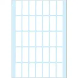 Haftetiketten Herma 2350 12 x 30 mm, selbstklebend, weiß, Handbeschriftung, Pack 1120 Stk/32 Blatt