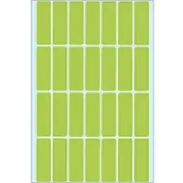 Haftetiketten Herma 2365 13 x 40 mm, selbstklebend, grün, Handbeschriftung, Pack 896 Stk/32 Blatt