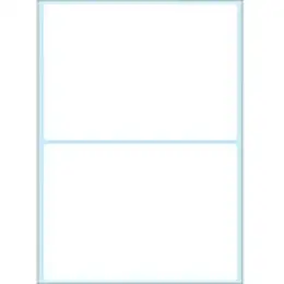 Haftetiketten Herma 2570 74 x 105 mm, selbstklebend, weiß, Handbeschriftung, Pack 64 Stk/32 Blatt