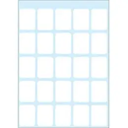 Vielzweck-Etiketten Herma 3660 Vario 15 x 20 mm, selbstklebend, weiß, Handbeschriftung, Pack 10 x 175 Stk/7 Blatt