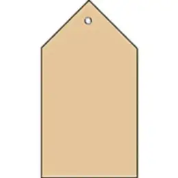 Anhängezettel Herma 6070 80 x 150 mm, mit Metallöse, Pack 250 Stk