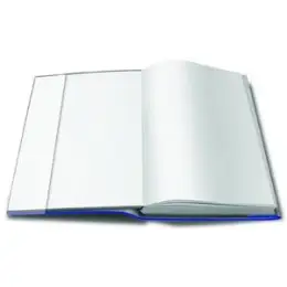 Buchschoner Herma 7245 Hermäx 245x440mm Kunststoff (PP)-Folie blaue-Kante
