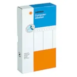 Computeretiketten Herma 8072 147,32 x 99,2 mm 1-bahnig, weiß, endlos, selbstklebend, Pack 1000 Stk