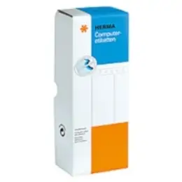 Computeretiketten Herma 8211 88,9 x 35,7 mm 1-bahnig, weiß, endlos, selbstklebend, Pack 4000 Stk