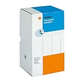 Computeretiketten Herma 8292 147,32 x 99,2 mm 1-bahnig, weiß, endlos, perforiert, Pack 3000 Stk
