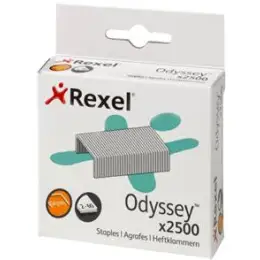 Heftklammern Rexel 2100050 Odyssey nur für Rexel Odyssey Profihefter, Pack 2500 Stk