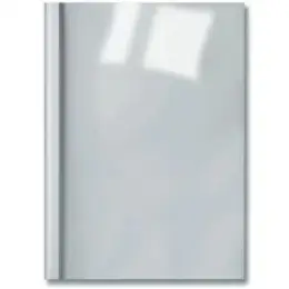 Thermobindemappen GBC IB370045 Standard 6,0 mm, A4, Klarsichtfolie/Karton, weiß, Pack 100 Stk