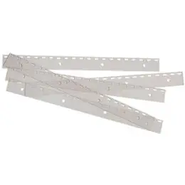 Abheftstreifen GBC IB410215 Filestrip A4 US-Teilung, 4fach gelocht, mit 21er-Stanzung, Pack 100 Stk