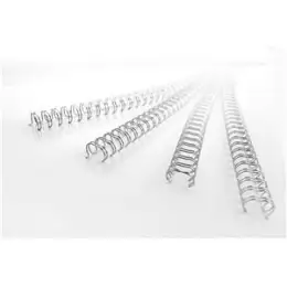 Drahtbinderücken GBC RG810410 Ø 6,0mm schwarz, Pack 100 Stk