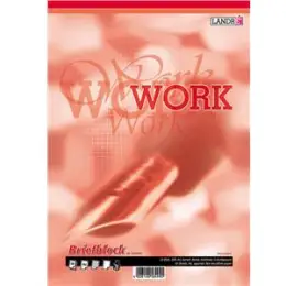 Briefblock Landre 100050242 A4 kariert 50 Blatt 2-fach gelocht holzfrei