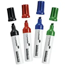 Whiteboardmarker Legamaster 7-115094 TZ150 2-7mm, Keilspitze, 4er-Etui, schwarz, rot, blau, grün