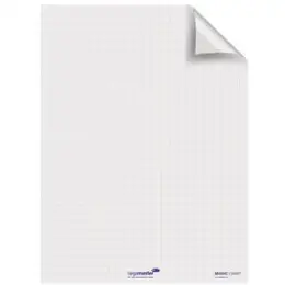 Flipchartblock Legamaster 7-159000 Magic kariert, Rolle 25 Folienblätter
