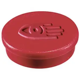 Magnet-Kreis Legamaster 7-181102 Ø 20 mm, Farbe: 02 rot, Pack 10 Stk
