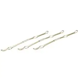 Drahtniederhalter Leitz 1716-00-00 17160000 für Ringbücher und Ordner, Pack 100 Stk