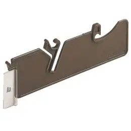 Pendelleitkarte Leitz 2027-00-75 20270075 braun, für Pendelregistratur A4 mit Schild, Pack 25 Stk