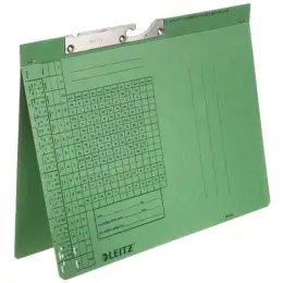 Pendelhefter Leitz 2094-00-55 20940055 A4, Manilakarton 250g, Amtsheftung, grün