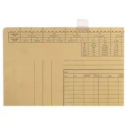 Vollsichtreiter Leitz 2454-00-00 24540000 25mm 3zeilig für Einstellmappen, Pack 50 Stk