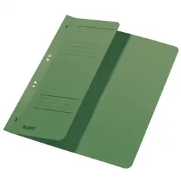 Ösenhefter Leitz 3741-00-55 37410055 A4, 1/2-VD, Manilakarton 250g, Amtsheftung, grün