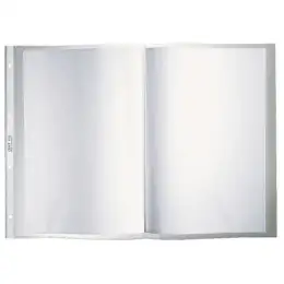 Prospekthüllen Leitz 4723-00-03 47230003 A3-quer Kunststoff (PP) 130my genarbt, Pack 50 Stk