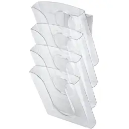 Presenter-Set Leitz 5400-00-02 54000002 4Fach/A4 glasklar inkl. Adapter