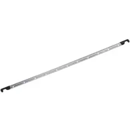 Hängeschienen Leitz 6101-00-00 61010000 Serie 18 A4, Metall aluplattiert, für Schnellhefter/Hängeregistratur, Pack 100 Stk